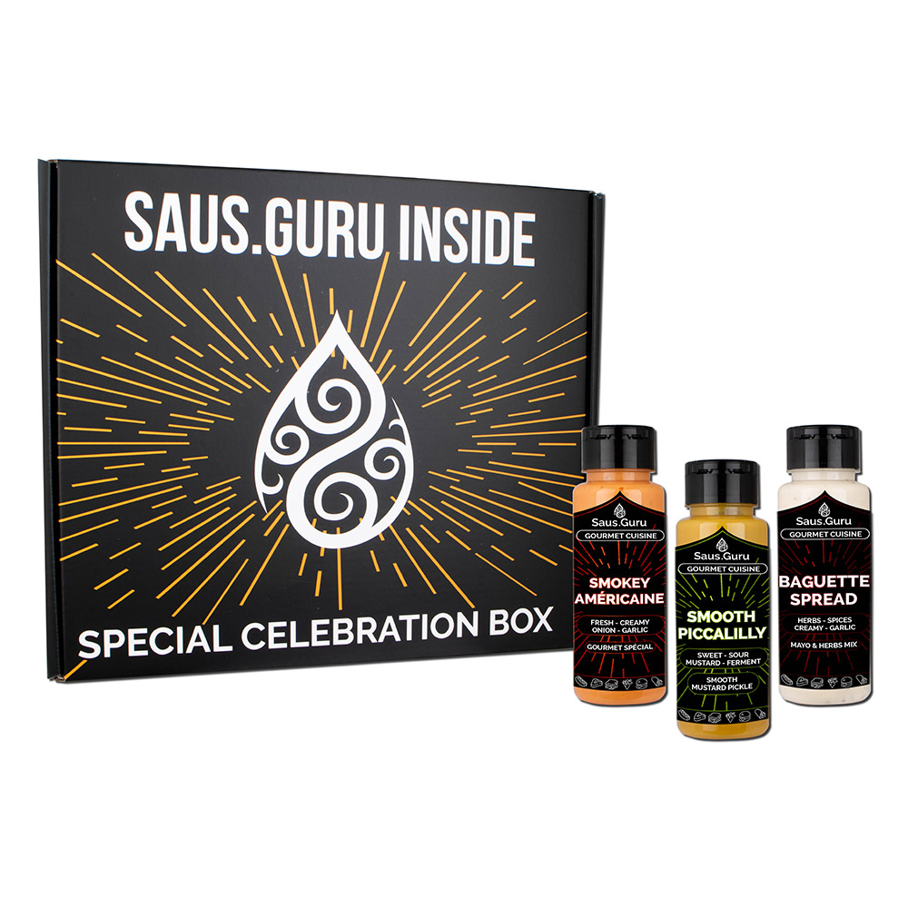 Saus.Guru Geschenkbox Gourmet Collection No.1