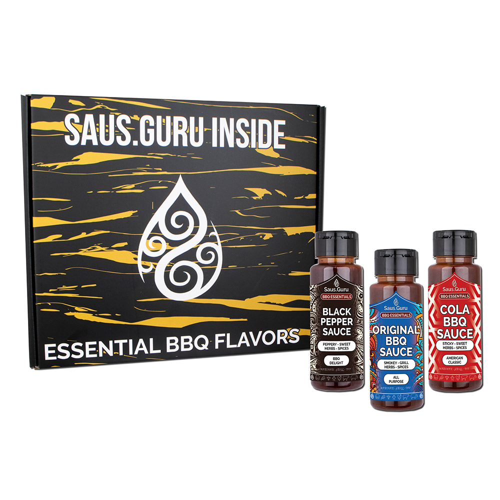 Saus.Guru Geschenkbox BBQ Essentials No. 1