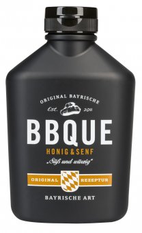 BBQUE - Honig & Senf, Sauce 472g
