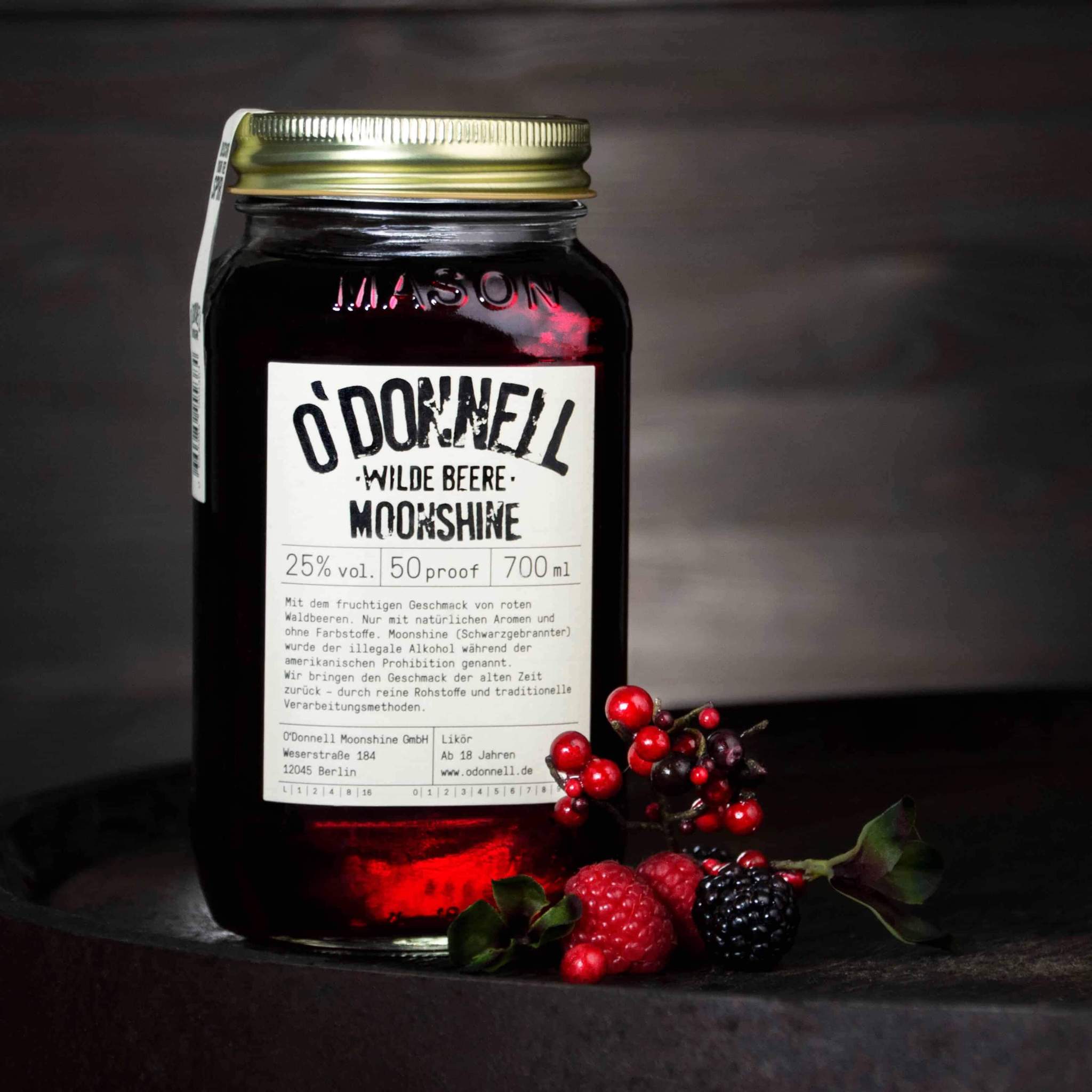 O'Donnell  Moonshine Wilde Beere