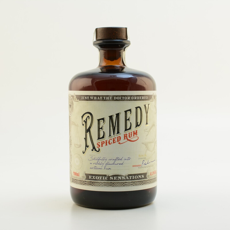 Remedy Spiced Rum 41,5% - 700 ml Sierra Madre