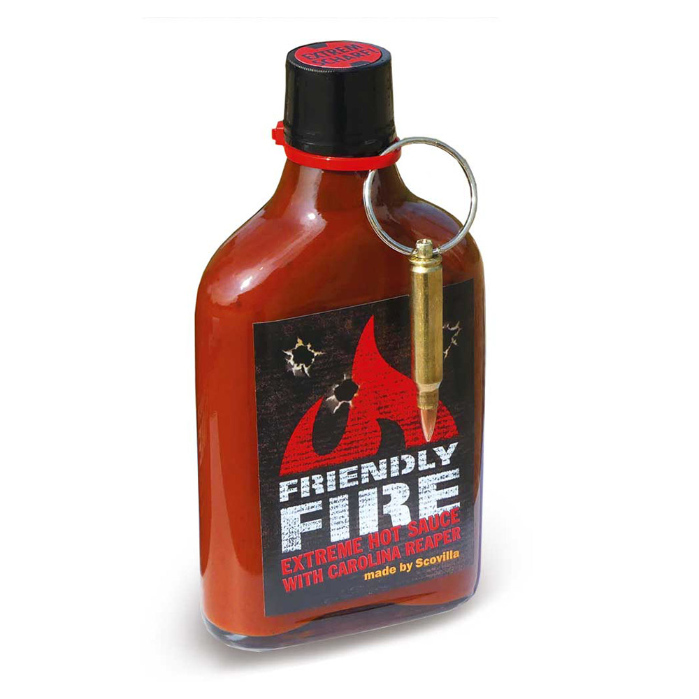 FRIENDLY FIRE Extreme HotSauce with Bullet