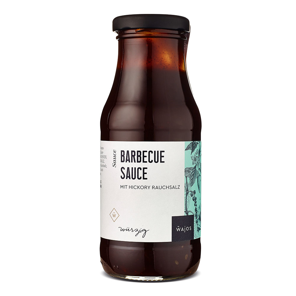 Barbecue Sauce mit Hickory Rauchsalz 245ml
