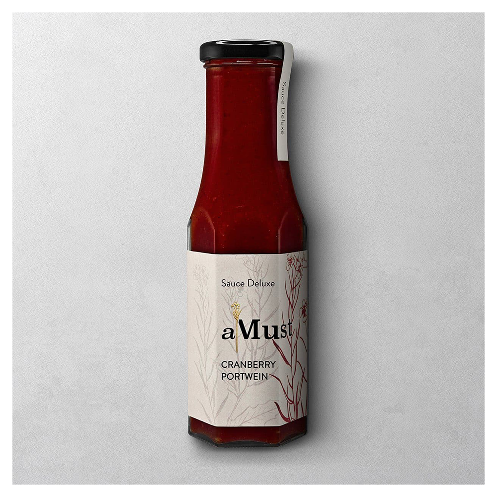 aMUST Cranberry Portwein Sauce 250ml