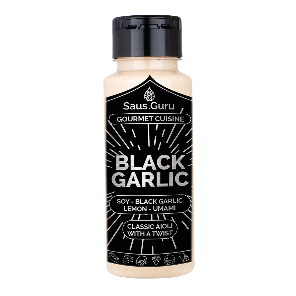 Gourmet Black Garlic Squeeze Flasche