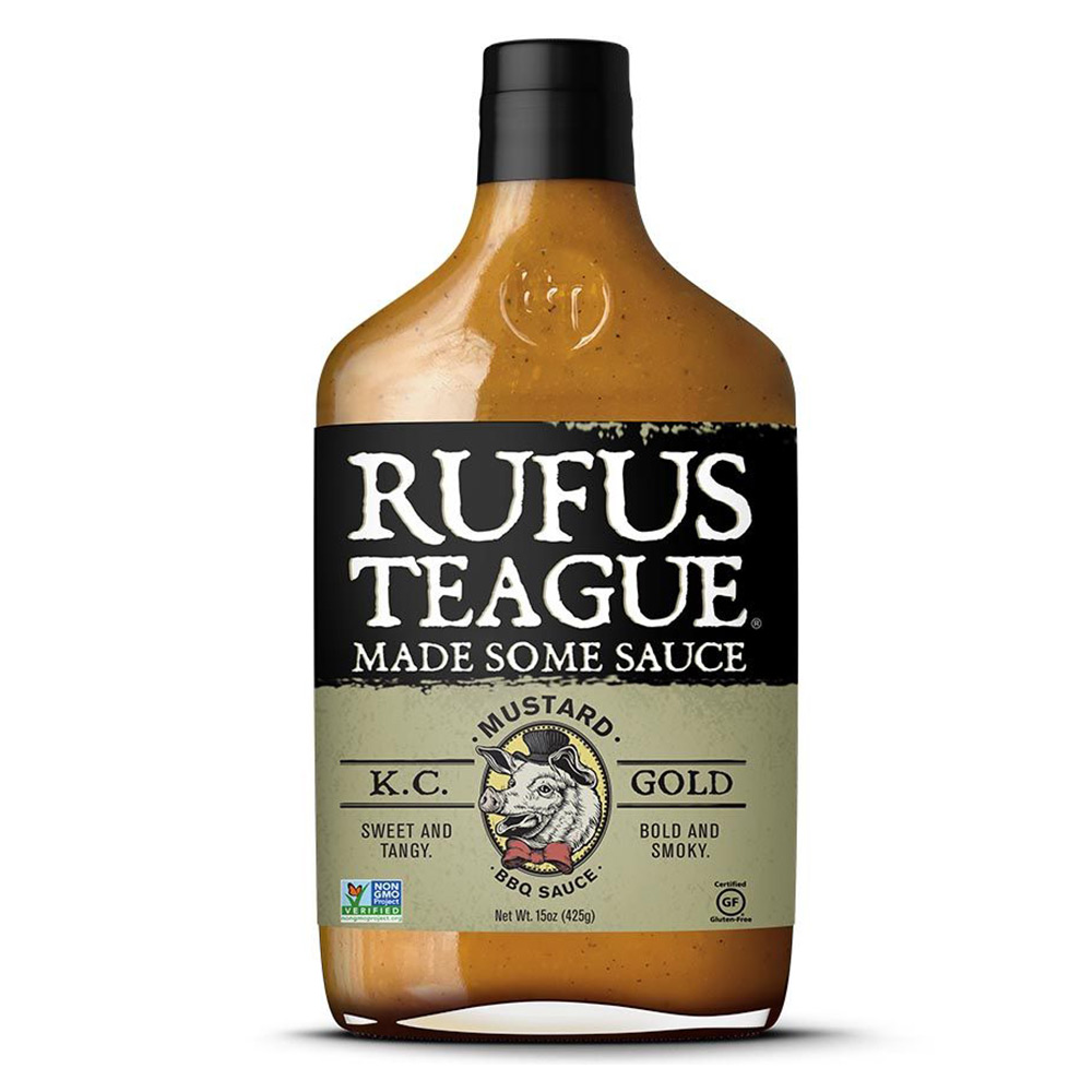  Rufus Teague Mustard KC Gold BBQ Sauce
