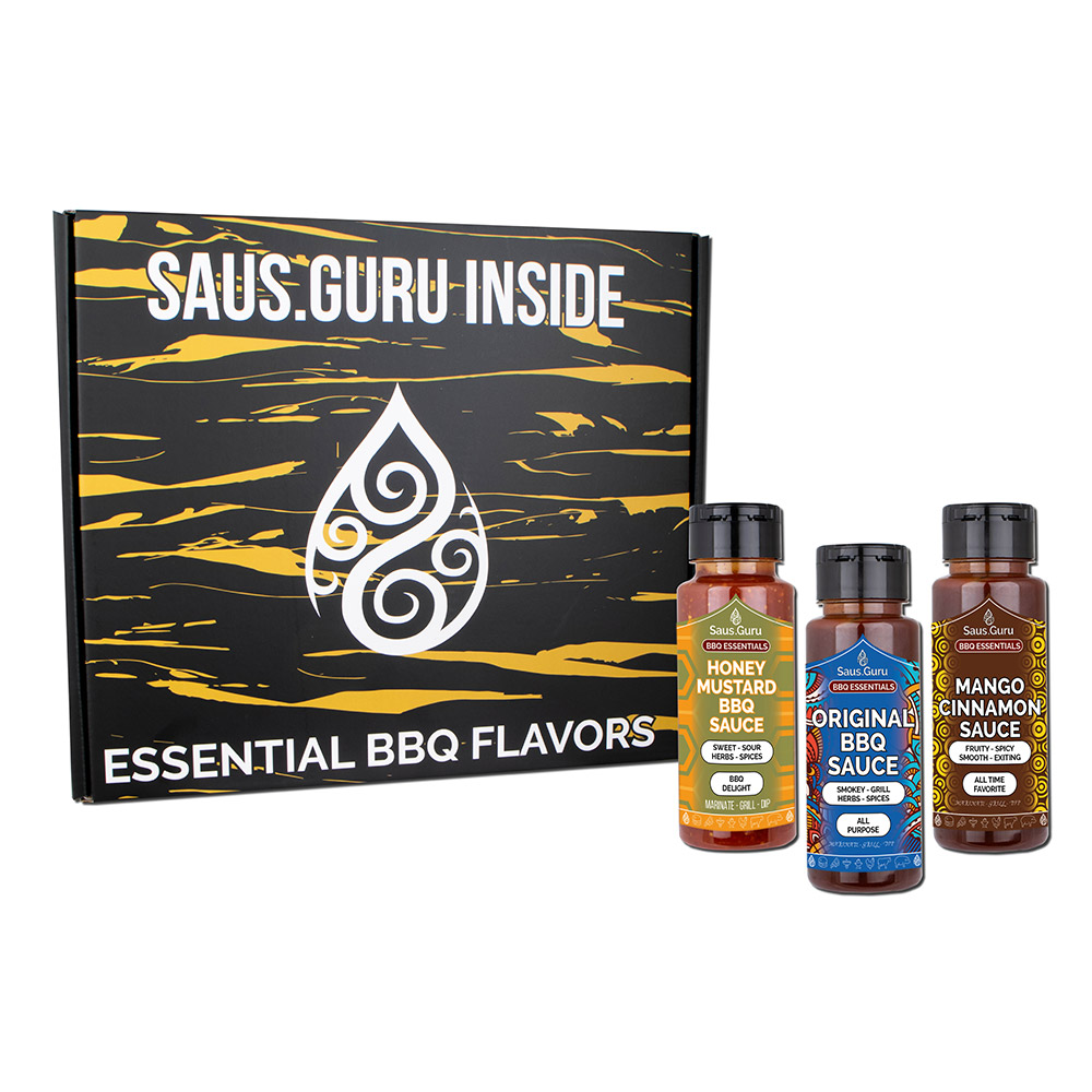 Saus.Guru Geschenkbox BBQ Essentials No. 2